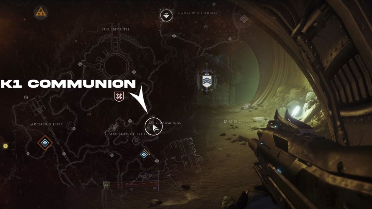 Destiny 2: Cómo encontrar el sector perdido de la leyenda de la comunión K1