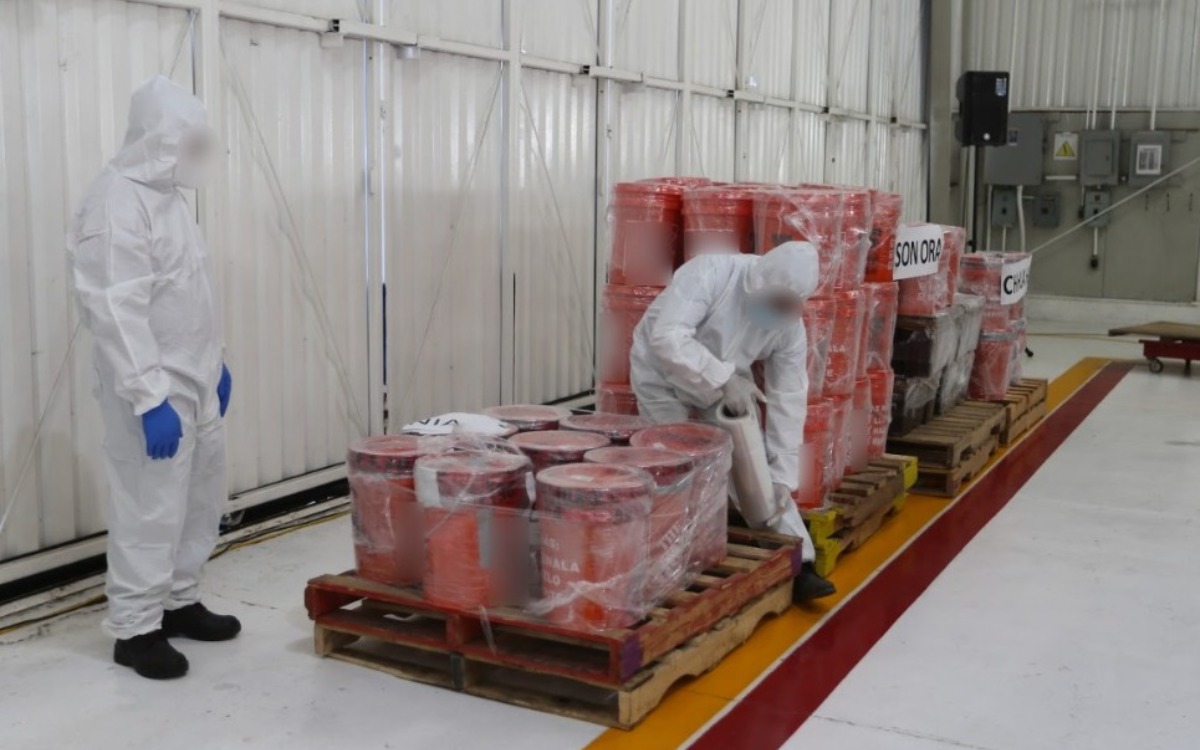 Destruye FGR más de 5 millones de pastillas de fentanilo