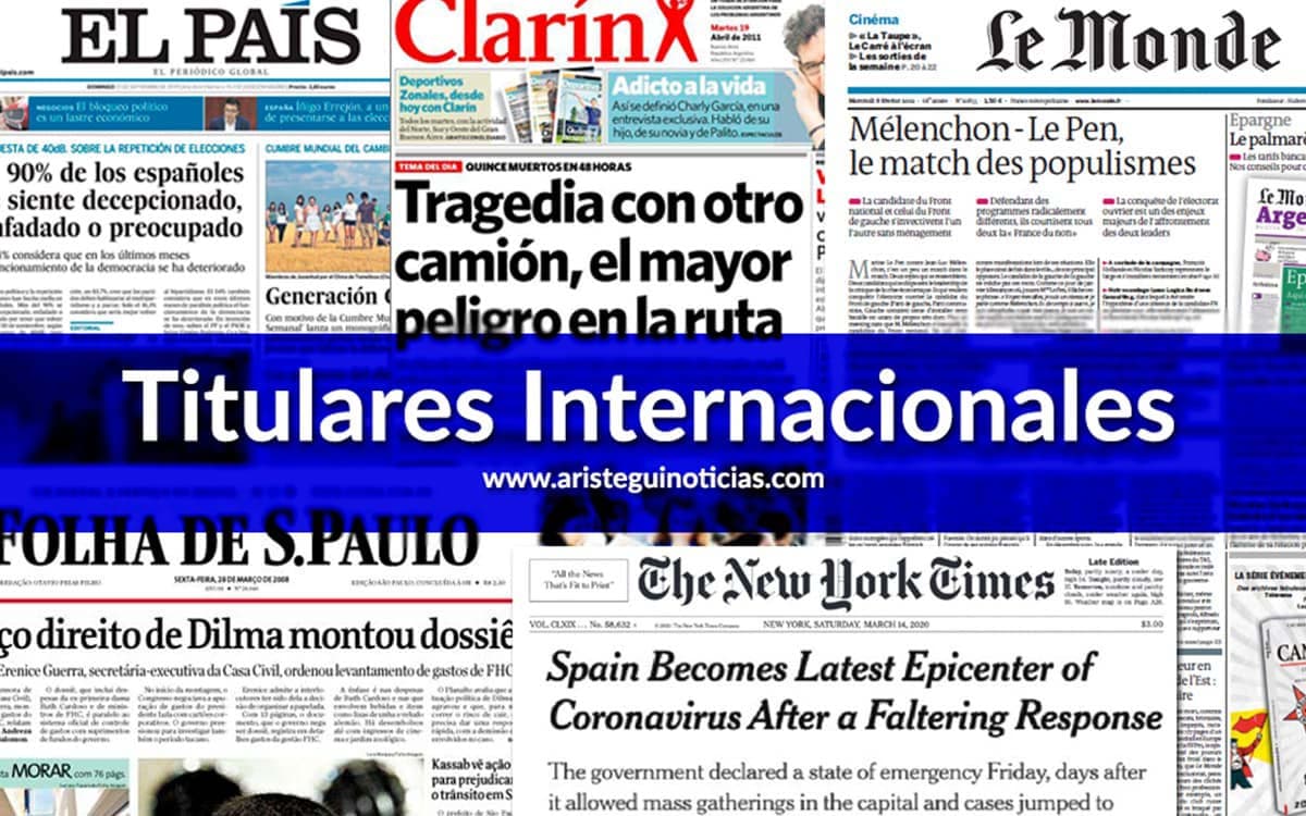 Director de la CIA negociará acuerdo en Gaza; Frontera peligra por influencia de Trump; y más | Primeras planas del mundo 26/01/2024