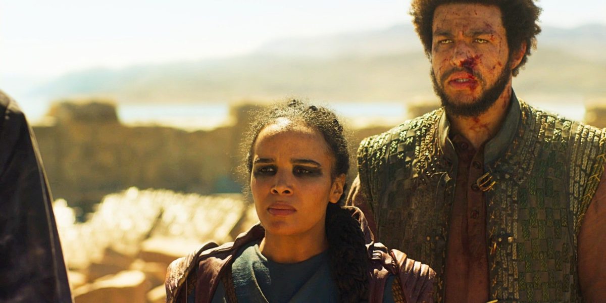 El actor Nynaeve de The Wheel Of Time detalla el rodaje de la culminante reunión de Two Rivers de la temporada 2