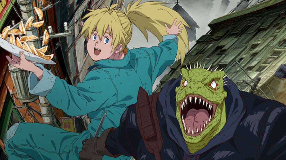 Caiman and Nikaido in Dorohedoro