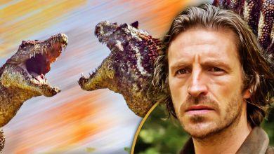 El clip de la temporada 3 de La Brea encuentra dinosaurios atacando el claro [EXCLUSIVE]