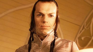 El cosplay de Elrond de El señor de los anillos lo presenta con el collar de Arwen