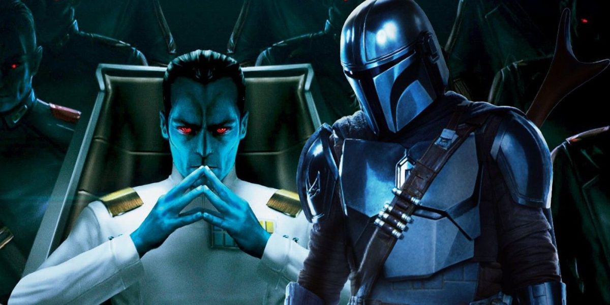 El gran almirante Thrawn es el peor enemigo que los mandalorianos podrían enfrentar