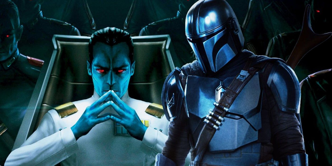 El gran almirante Thrawn es el peor enemigo que los mandalorianos podrían enfrentar