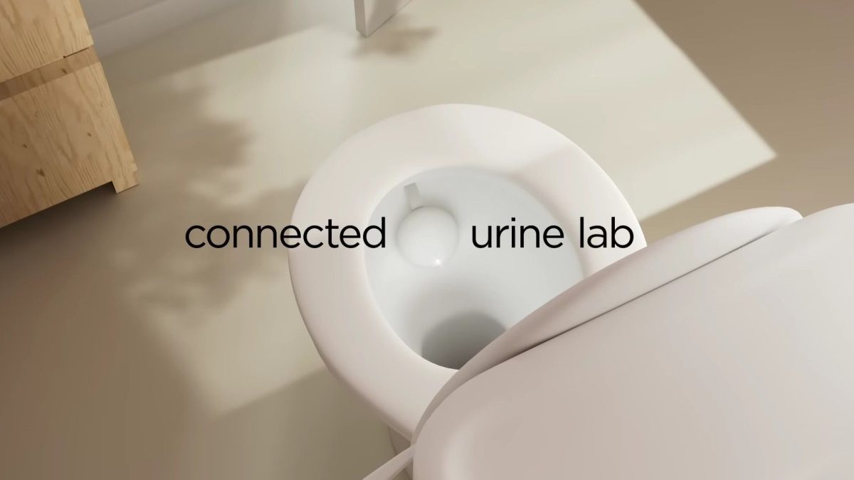 El nuevo analizador de orina de Withings debe estar en la taza del inodoro