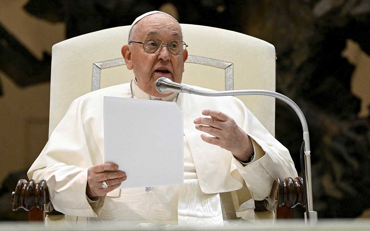 El papa al Foro de Davos: '¿Cómo es posible que en el mundo actual se muera de hambre?'