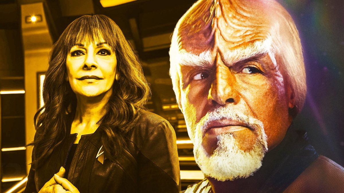 El romance de Worf y Deanna Troi casi termina en un asesinato impactante