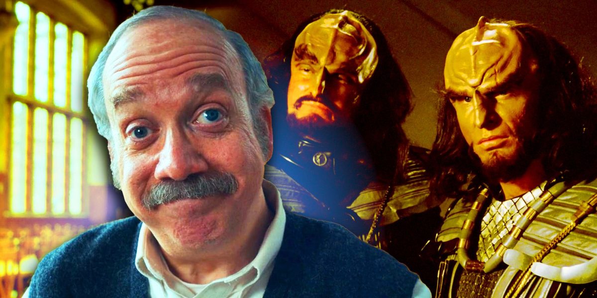El súper fan de Star Trek, Paul Giamatti, recrea su famosa línea de películas en klingon