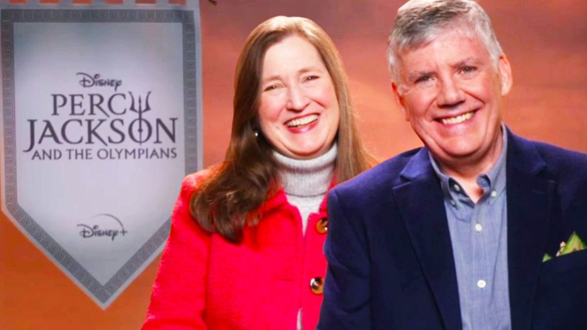 Entrevista a Percy Jackson y los dioses del Olimpo: Becky y Rick Riordan sobre cómo hacer justicia a los libros