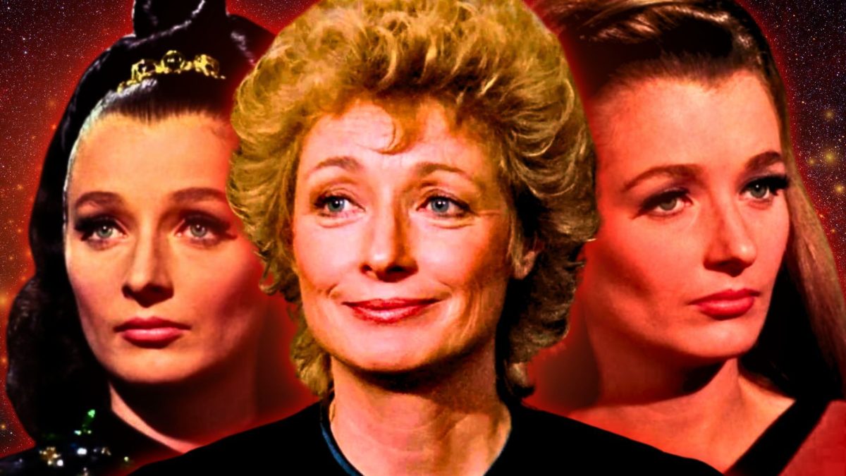 Explicación de los 3 personajes de Star Trek TOS y TNG de Diana Muldaur