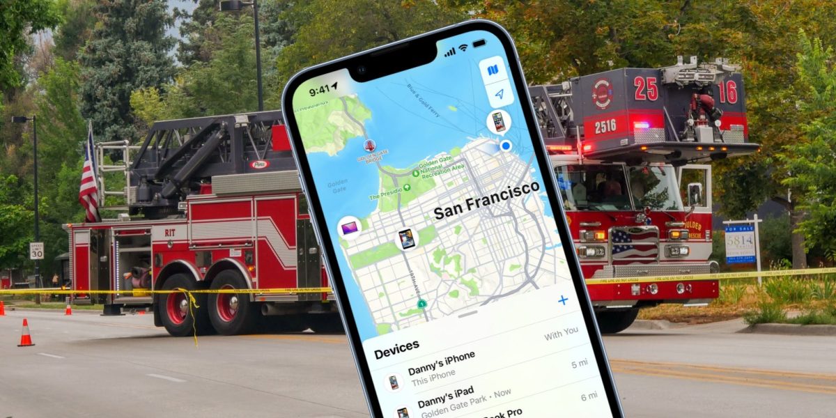 Find My de Apple ayuda a salvar a una mujer cuyo coche se estrelló en una colina