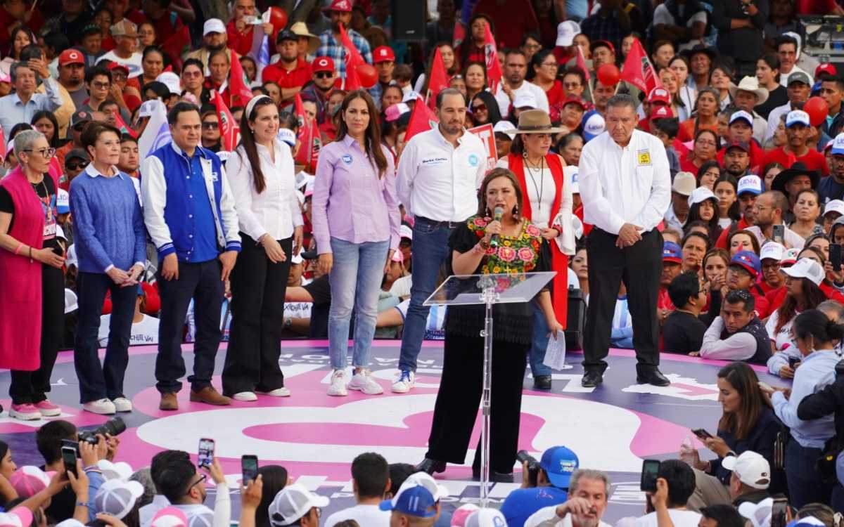 Gálvez critica estrategia de ‘abrazos’ a delincuentes en cierre de precampaña