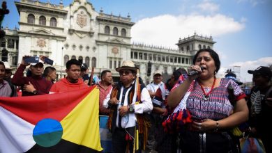 Guatemala: Organizaciones indígenas levantan protesta frente a la Fiscalía tras reunirse con Arévalo