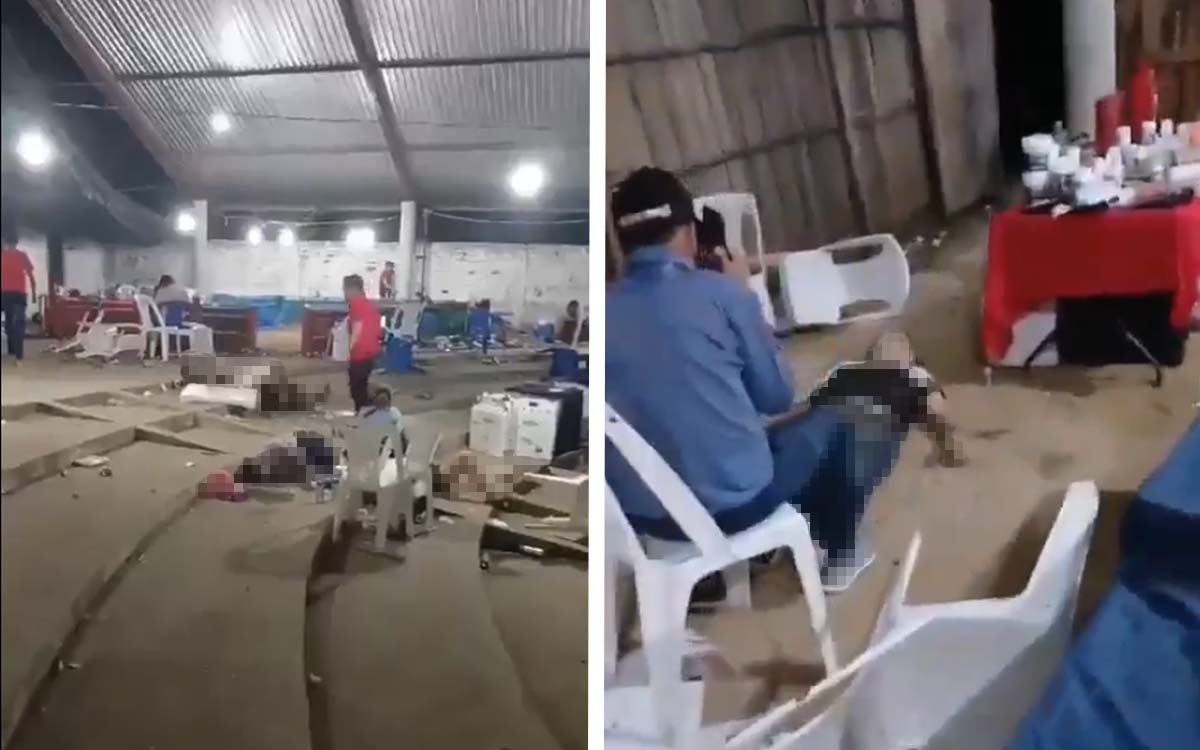 Guerrero: Al menos 5 muertos y 20 heridos por ataque en palenque de Petatlán