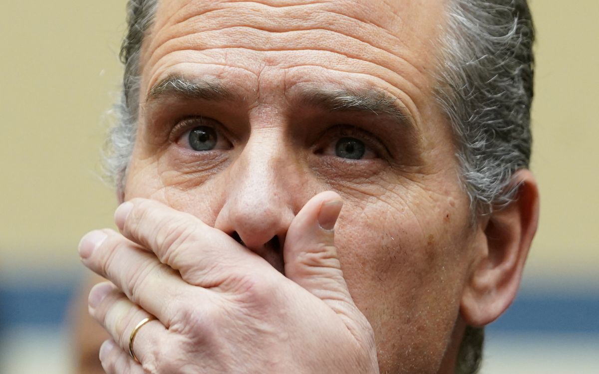 Hallan restos de cocaína en la funda del arma de Hunter Biden