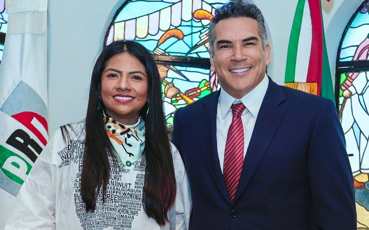 Indira Kempis ‘chapulinea’ al PRI; ‘es una mujer congruente’, dice ‘Alito’