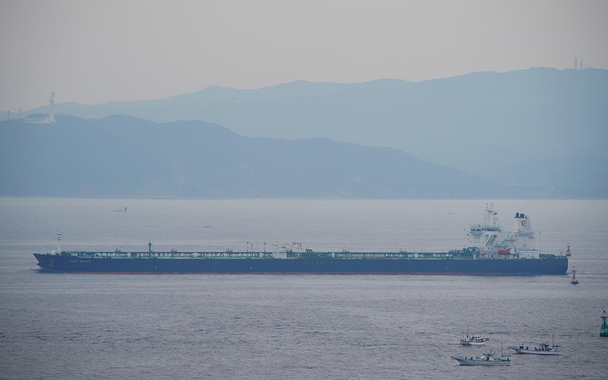 Irán confirma captura de un petrolero de EU en el mar de Omán