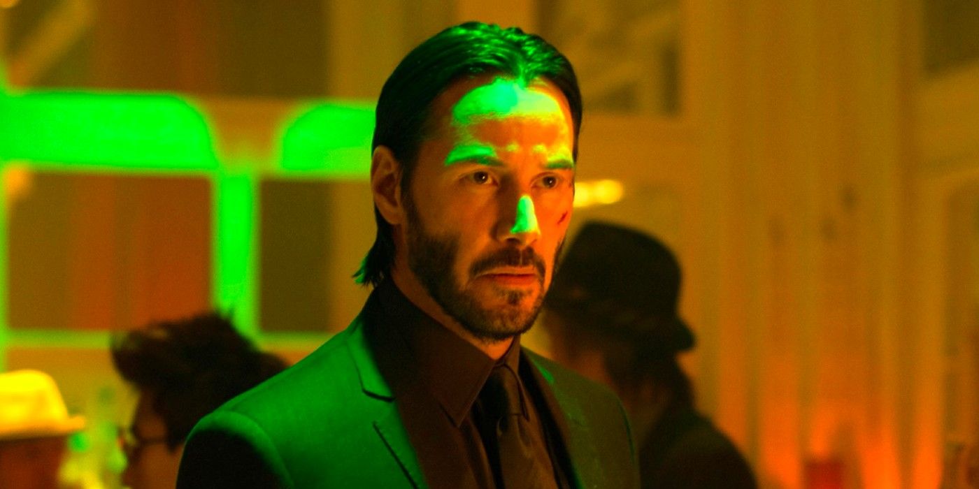 Keanu Reeves como John Wick en John Wick (2014)