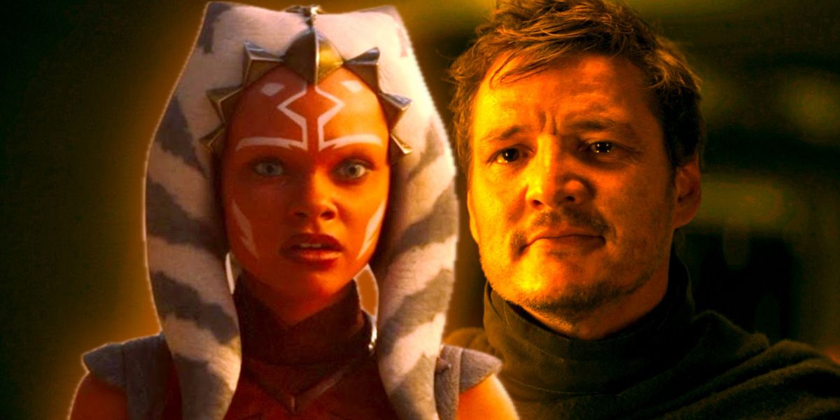 La joven estrella de Ahsoka, Ariana Greenblatt, tiene la reacción perfecta al ver a Pedro Pascal de The Mandalorian