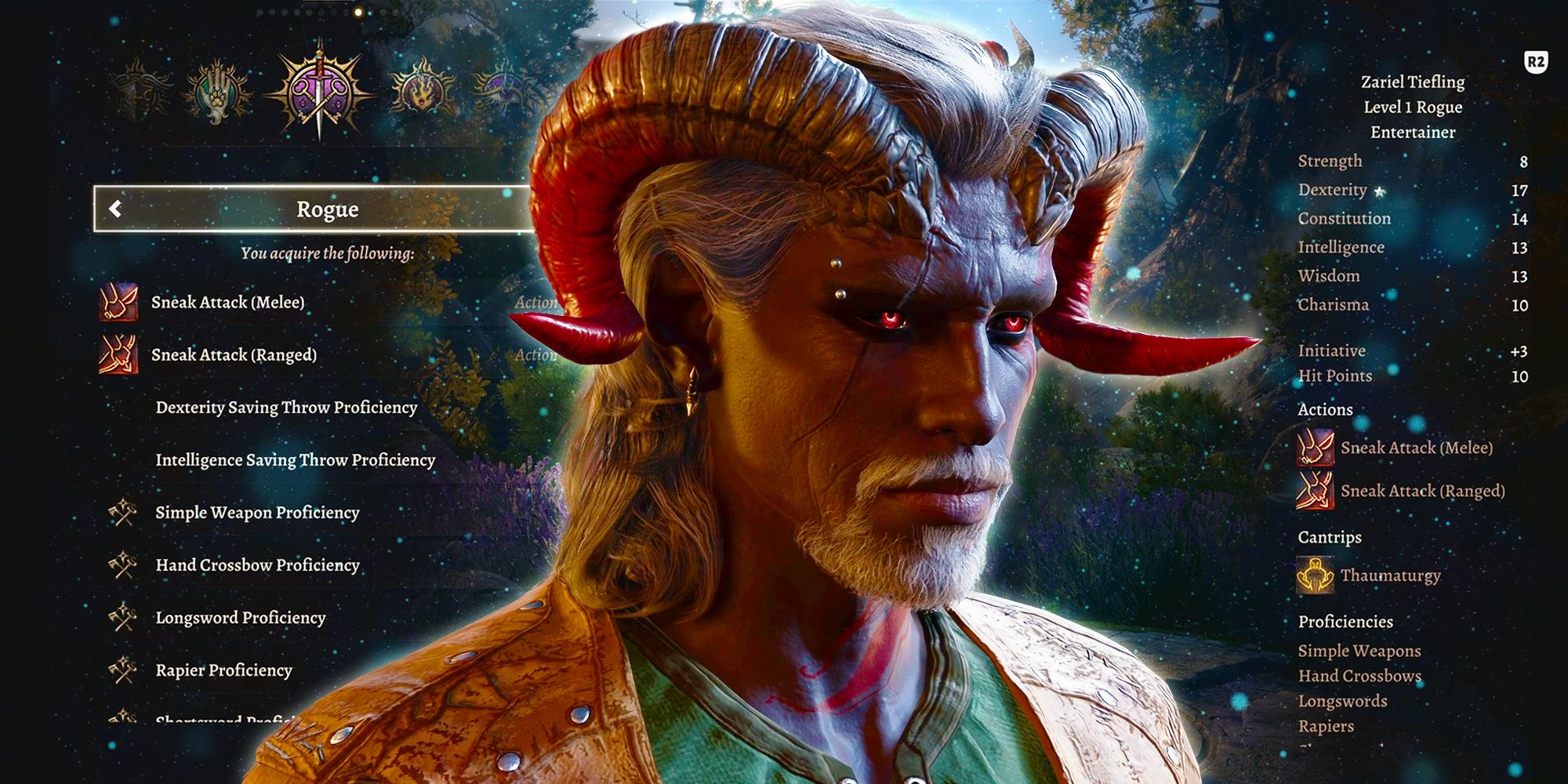 La personalización de personajes de Baldur's Gate 3 sería mucho mejor con un solo cambio