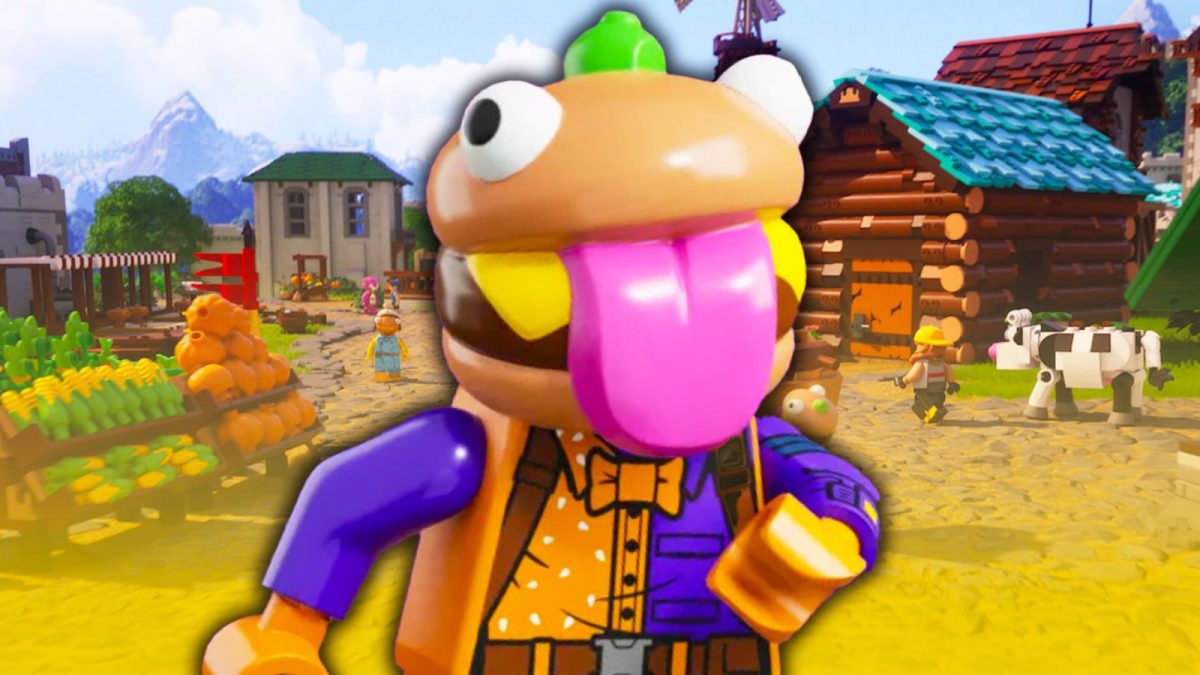 La única forma (mala) de eliminar a los aldeanos en LEGO Fortnite