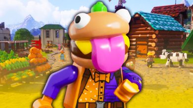 La única forma (mala) de eliminar a los aldeanos en LEGO Fortnite