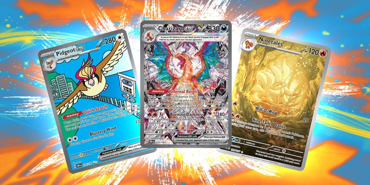 Las 10 cartas más caras de JCC Pokémon: Llamas de obsidiana