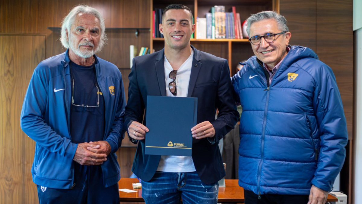 Liga MX: Presenta Pumas a Rogelio Funes Mori como refuerzo