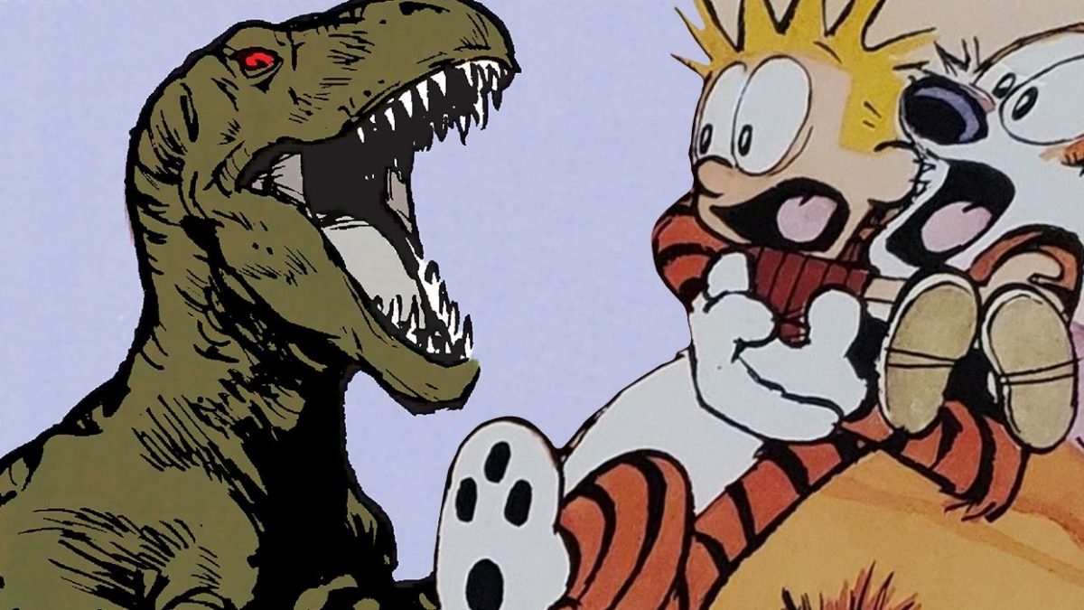 Los 10 cómics más surrealistas de Calvin y Hobbes sobre dinosaurios