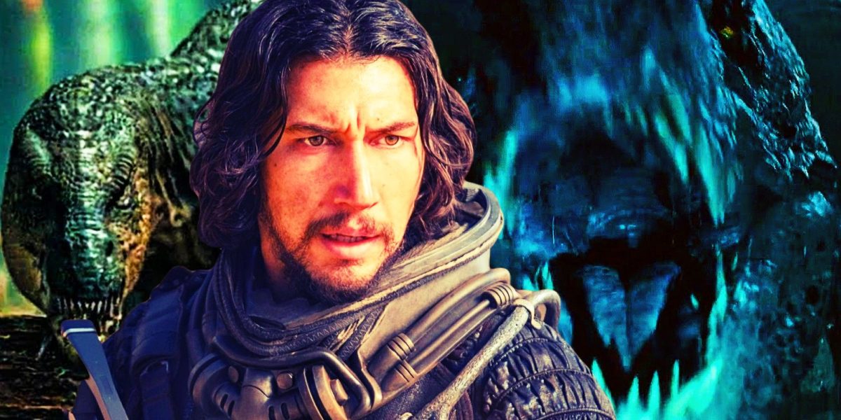 Los 15 dinosaurios y animales prehistóricos en la película 65 de Adam Driver