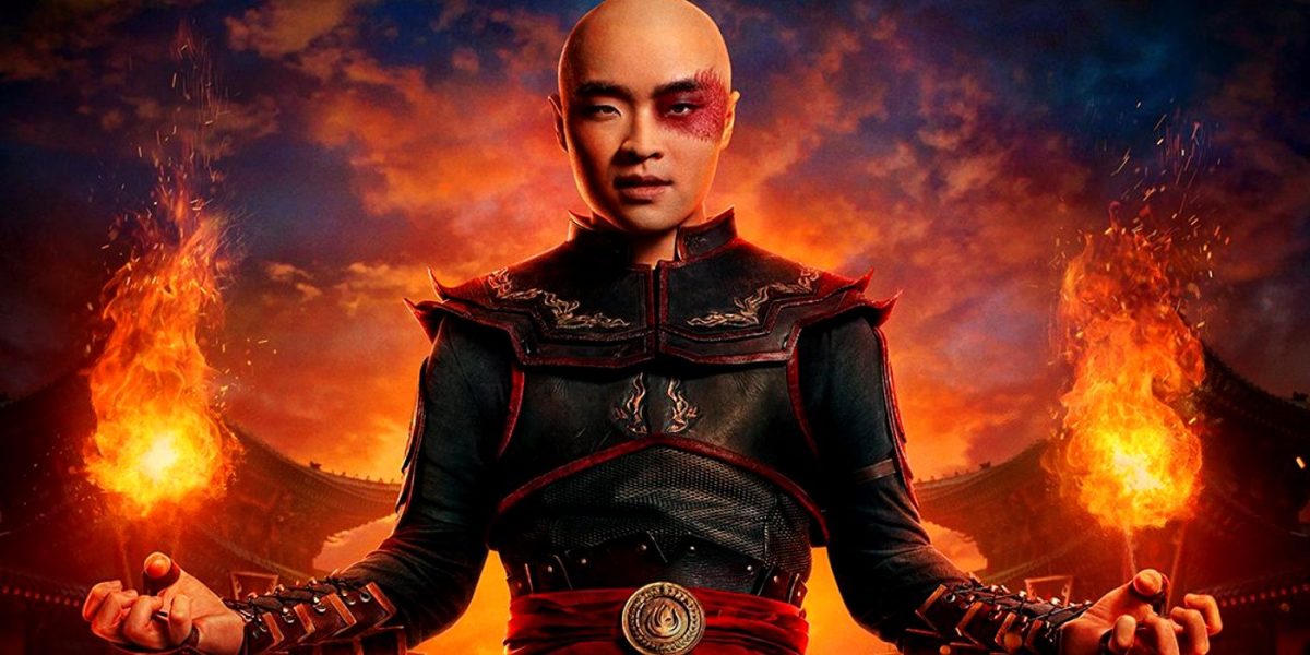 Los carteles de acción en vivo de Avatar muestran las habilidades de control de Aang, Katara y Zuko (con la ayuda de Sokka)