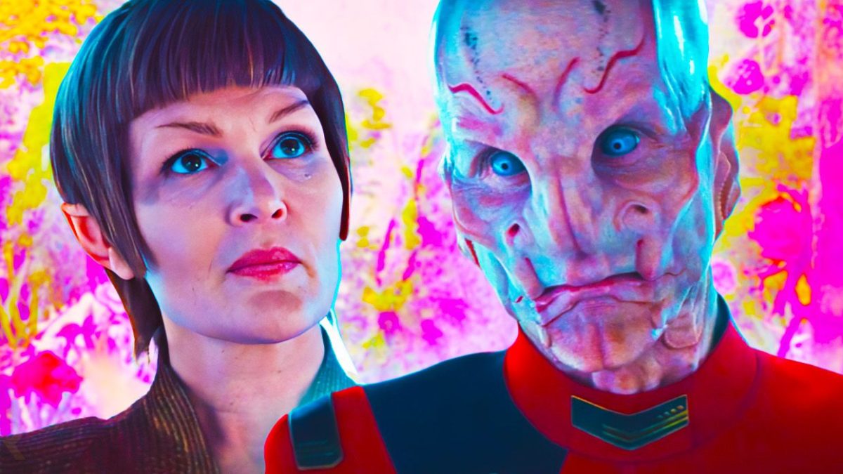 Los fanáticos de Star Trek: Discovery estarán "muy satisfechos" con el romance de Saru en la temporada 5, dice Doug Jones