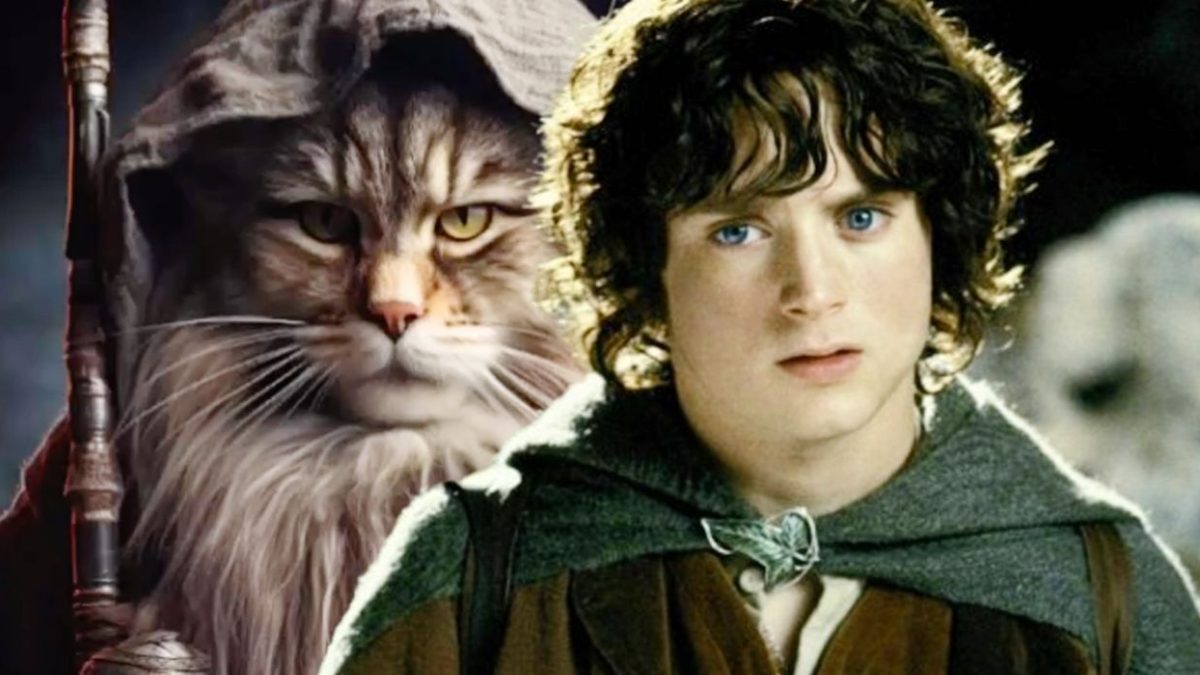 Los personajes de El señor de los anillos se convierten en gatos en el arte felino