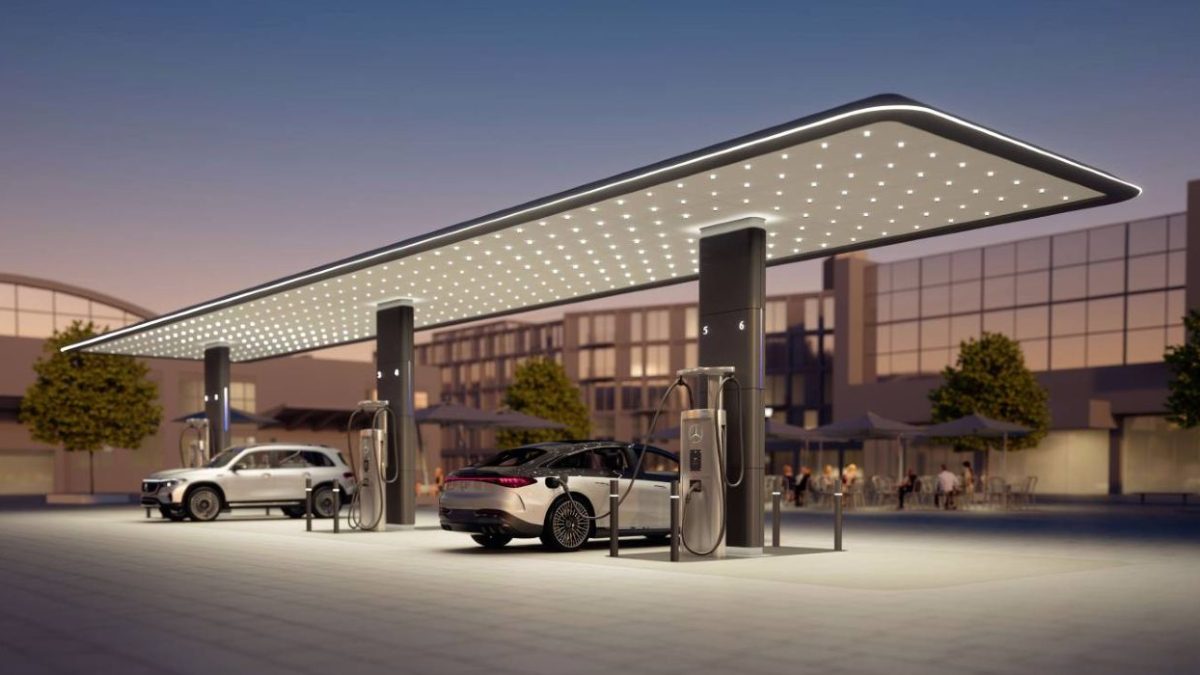 Mercedes y ChargePoint están construyendo una red global de cargadores de vehículos eléctricos de alta potencia