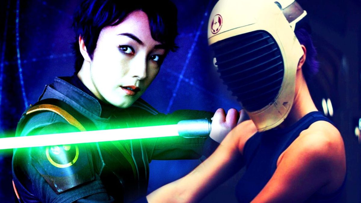 Natasha Liu Bordizzo defiende el arco Jedi de Sabine en Ahsoka