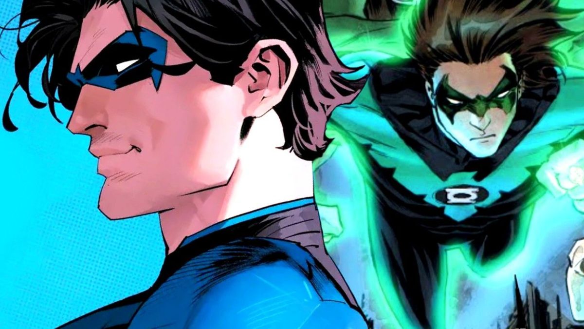 Nightwing debería haber sido el compañero de Green Lantern, e incluso Batman lo sabe