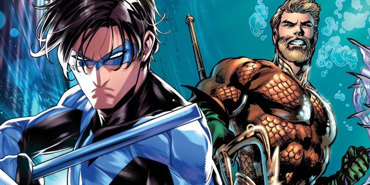 Nightwing revela su devastador plan de contingencia para vencer a Aquaman