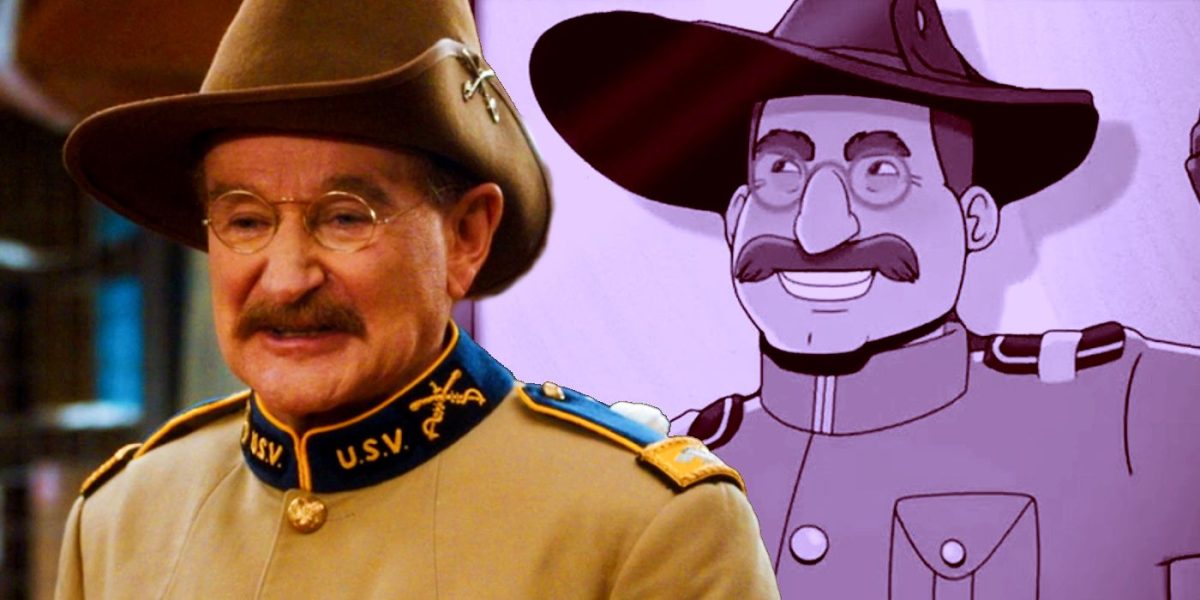 Quién le da voz a Teddy Roosevelt en Noche en el museo: Kahmunrah resurge (y cómo el actor honra el legado de Robin Williams)