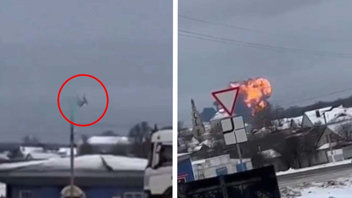 Rusia acusa a Ucrania de derribar avión militar en el que murieron sus 74 ocupantes