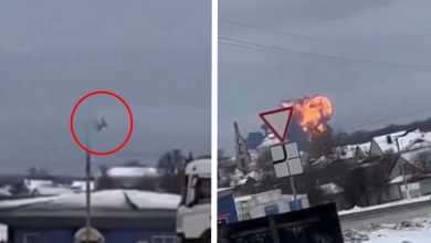 Rusia acusa a Ucrania de derribar avión militar en el que murieron sus 74 ocupantes