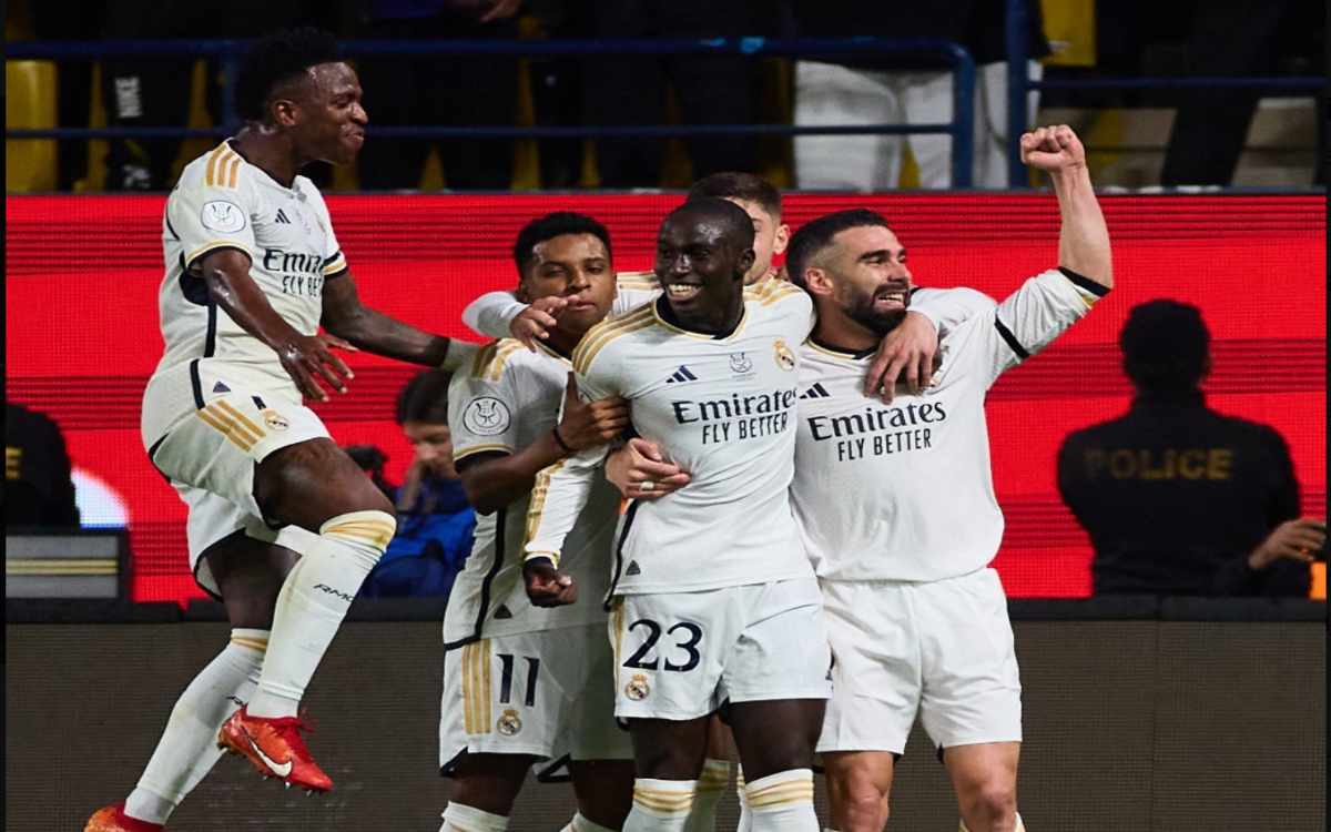 Supercopa de España: Real Madrid clasifica a la Final en Riad
