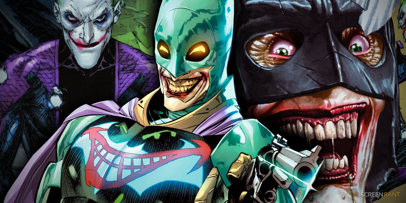Todas las versiones del traje de Batman del Joker en DC Comics Canon