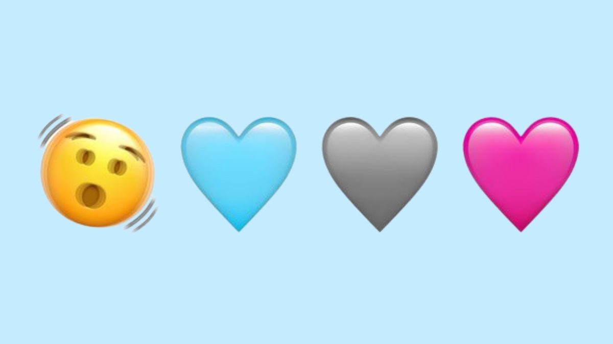 Todos los emojis nuevos en iOS 16.4: cara temblorosa, corazón rosa y más