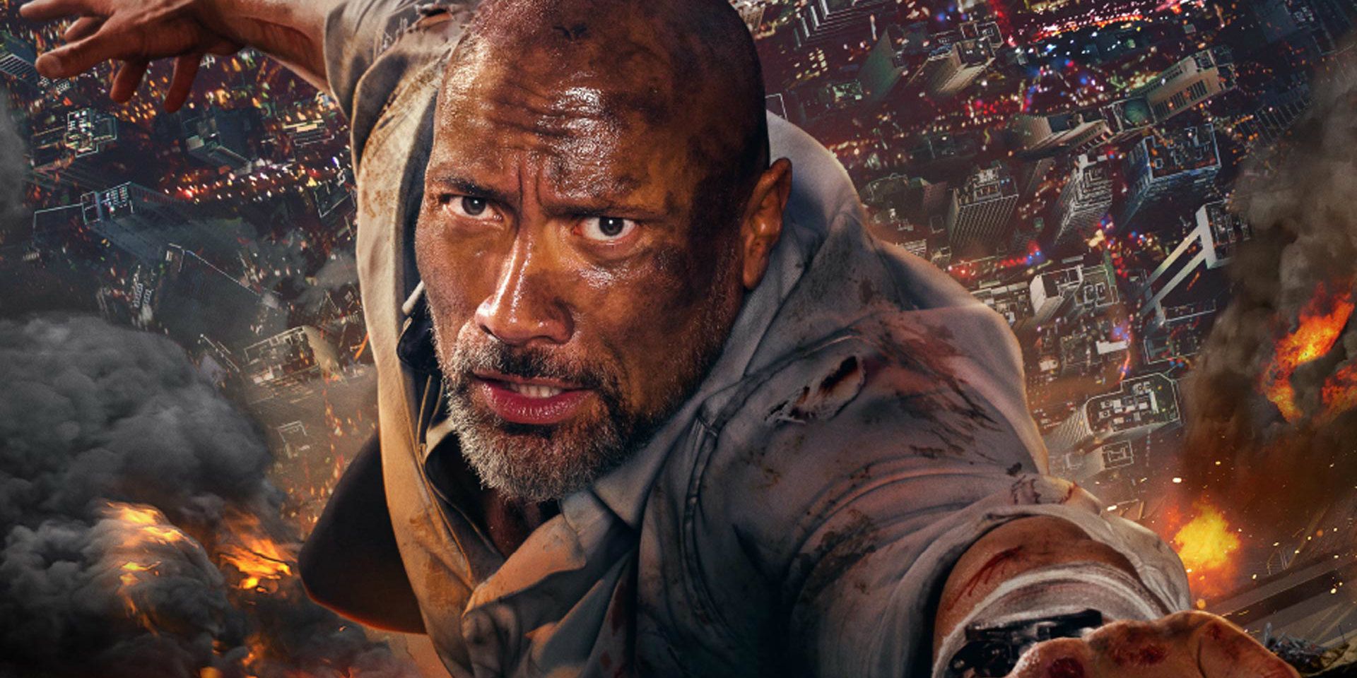 Tráiler de rascacielos n.° 2: Dwayne Johnson contra el edificio más alto del mundo