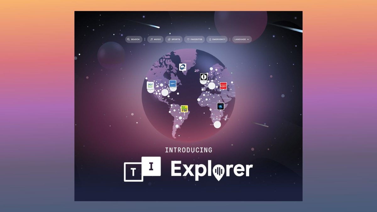 TuneIn Explorer: Cómo descubrir estaciones de radio locales en un mapa mundial