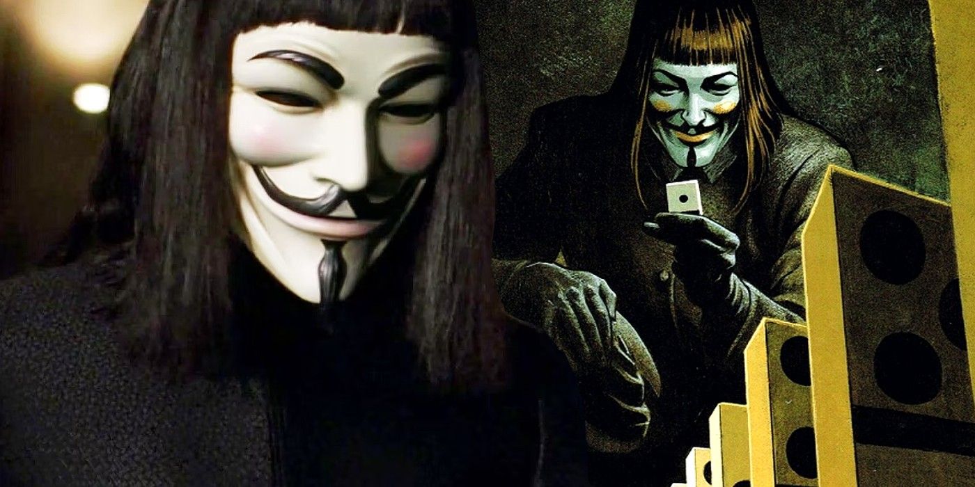 “No creo que él esperara que yo lo aceptara”: la máscara icónica de V de Vendetta comenzó como una broma