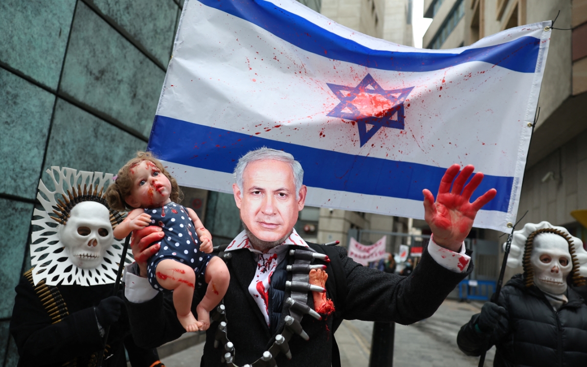 Videos y fotos | Cientos de miles de personas en todo el mundo protestan por el 'genocidio' en Gaza