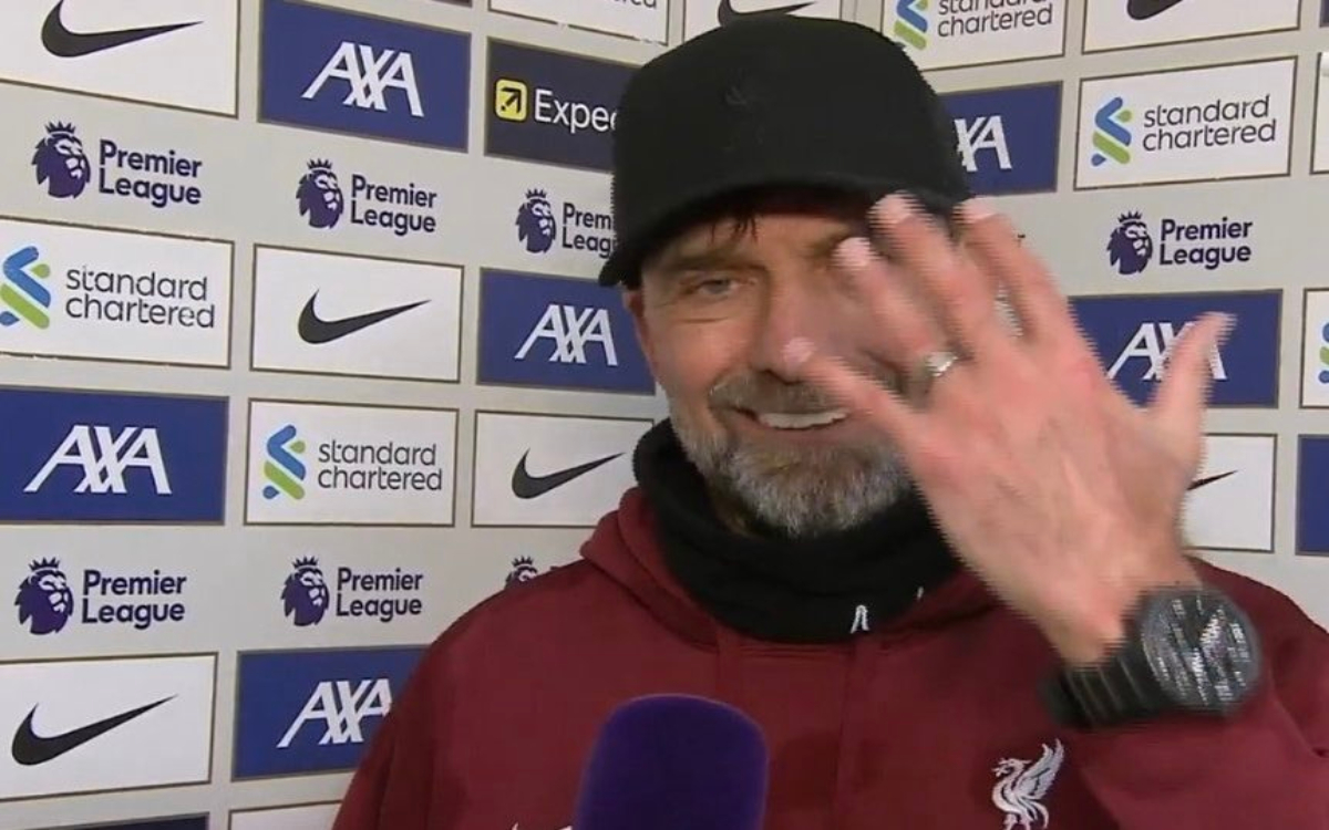 Vive Jürgen Klopp minutos de celebración-‘terror’-celebración en Anfield | Video