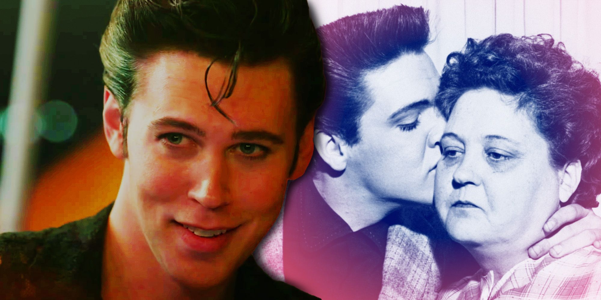 ¿Qué edad tenía Elvis Presley cuando murió su madre?